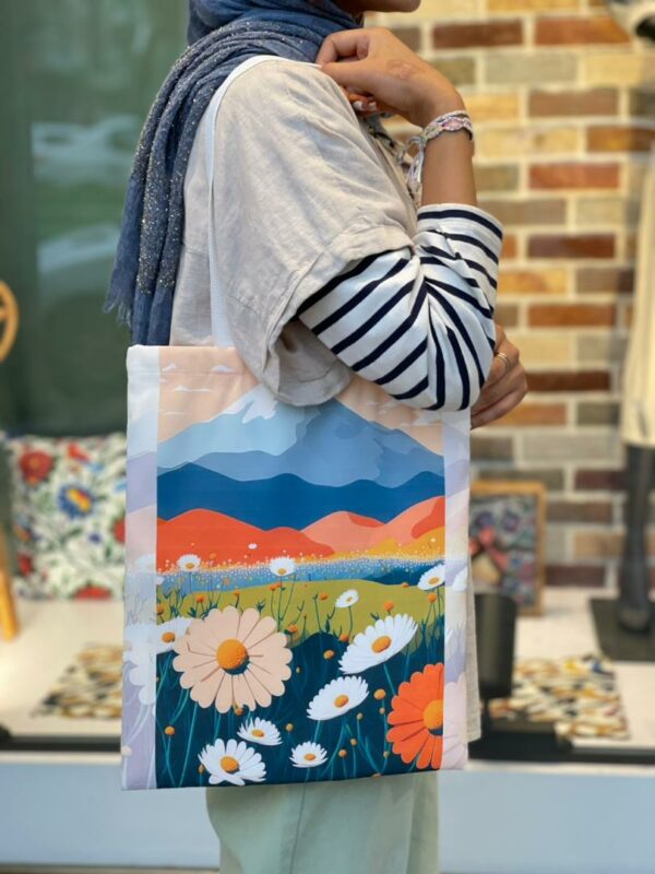 ساک دستی پارچه ای طبیعت
