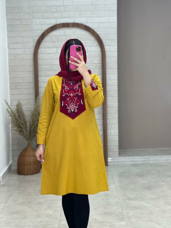 مانتو دلوین خردلی
