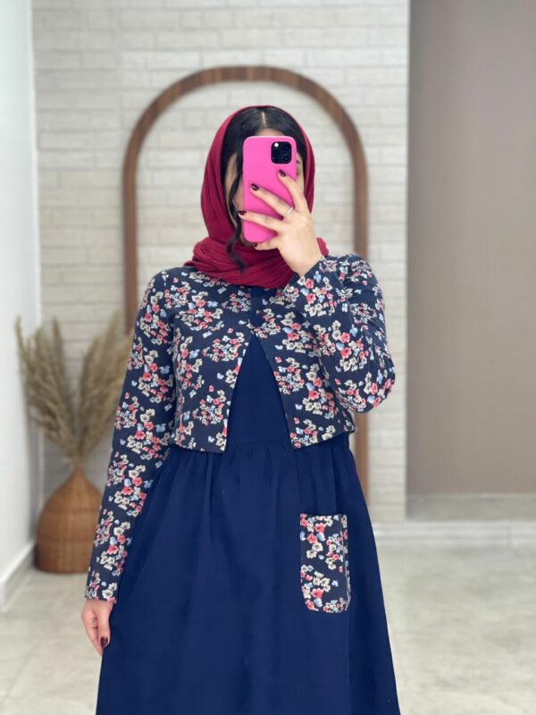 ست پرناز گلگلی سورمه ای