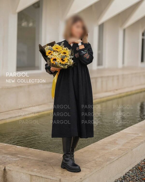 پیراهن یاسمین مشکی