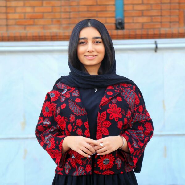 ست سه تیکه حنا مشکی قرمز