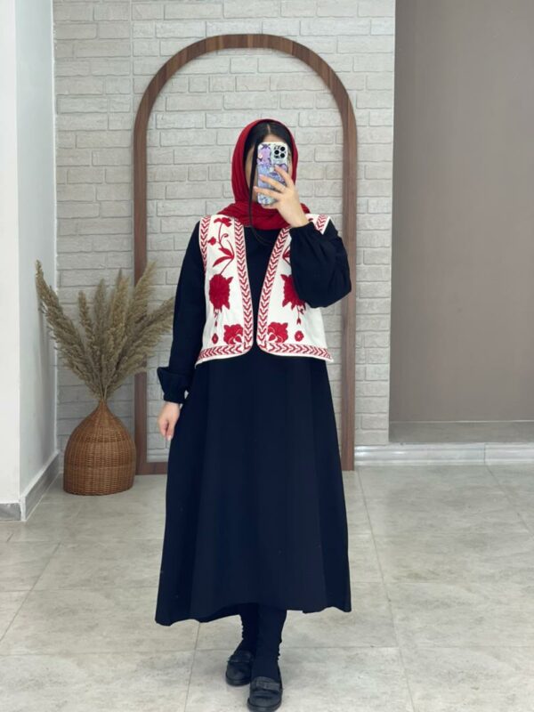 جلیقه بهار قرمز