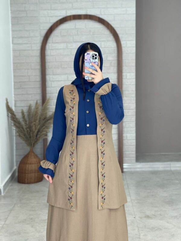 ست گلشید نسکافه ای آبی