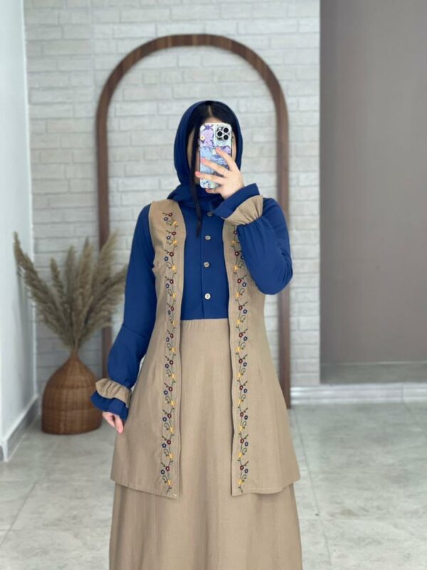 ست گلشید نسکافه ای آبی