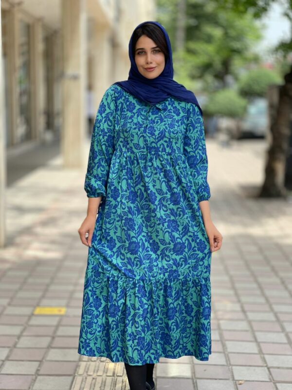 پیراهن میرای سبز آبی