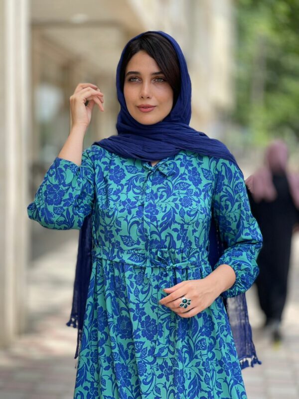 پیراهن میرای سبز آبی