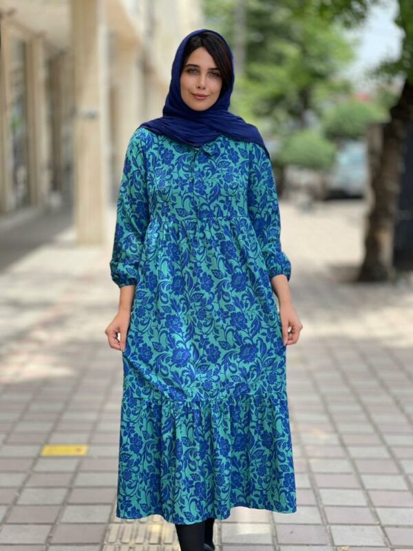 پیراهن میرای سبز آبی