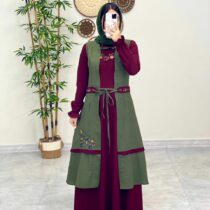 ست کاترینا زرشکی یشمی