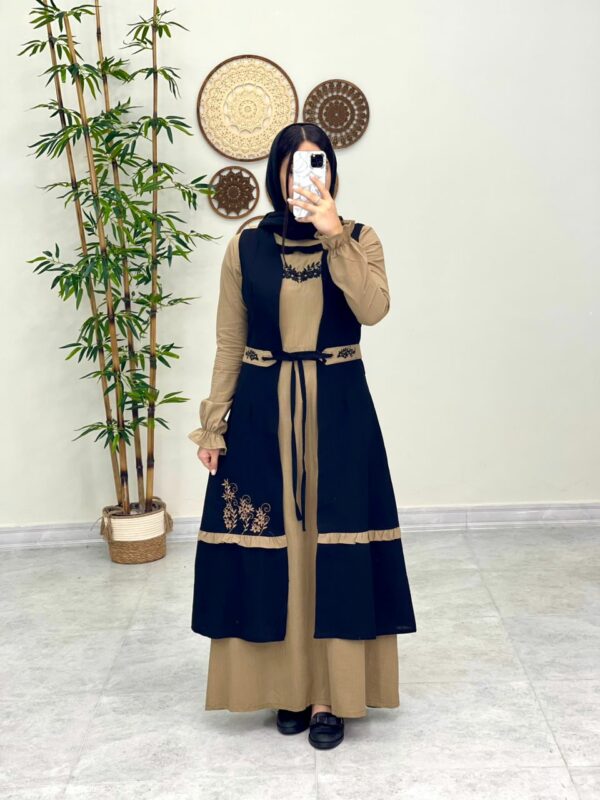 ست کاترینا نسکافه ای مشکی