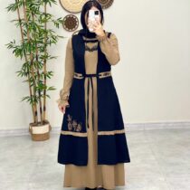 ست کاترینا نسکافه ای مشکی