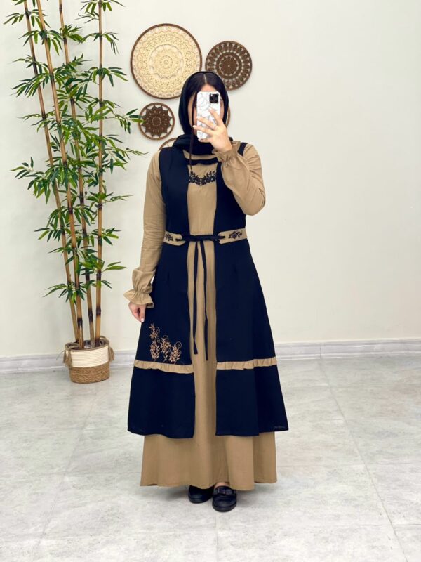 ست کاترینا نسکافه ای مشکی