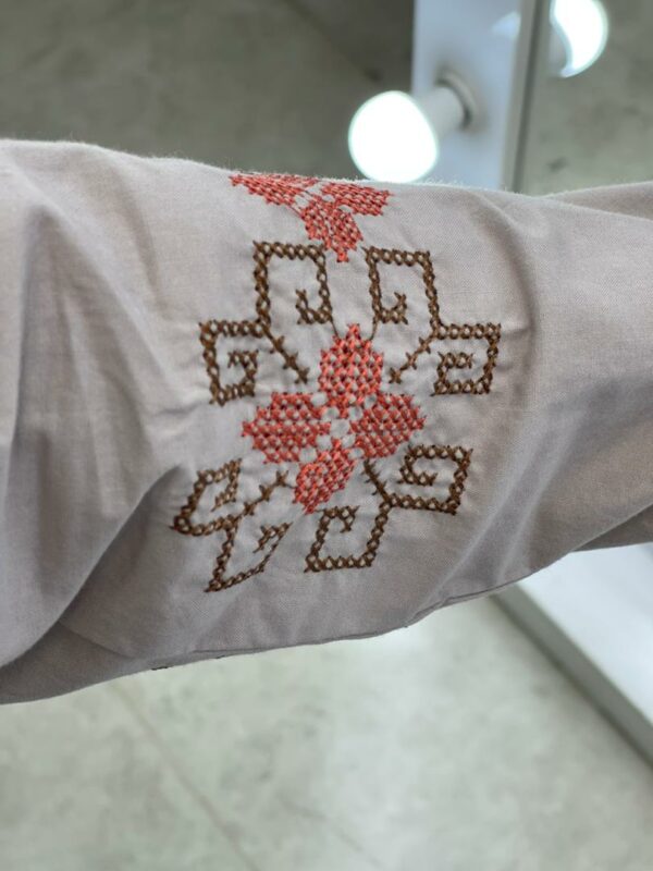 مانتو کیمیا طوسی روشن