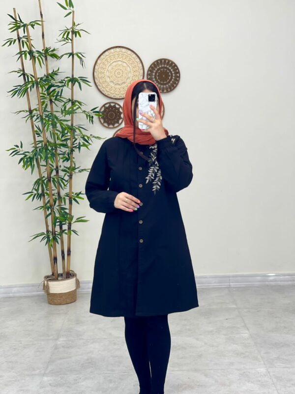 مانتو آنیل مشکی
