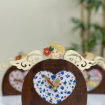 ساعت رومیزی فرشته آبی