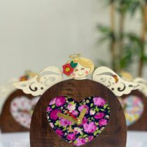 ساعت رومیزی فرشته سرخابی