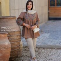 مانتو راشل شکلاتی
