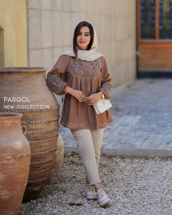 مانتو راشل شکلاتی