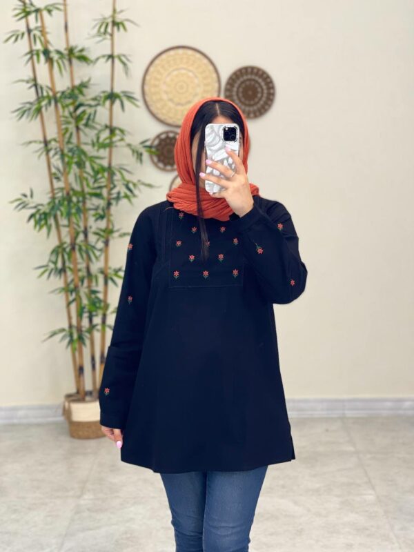 مانتو پونه مشکی