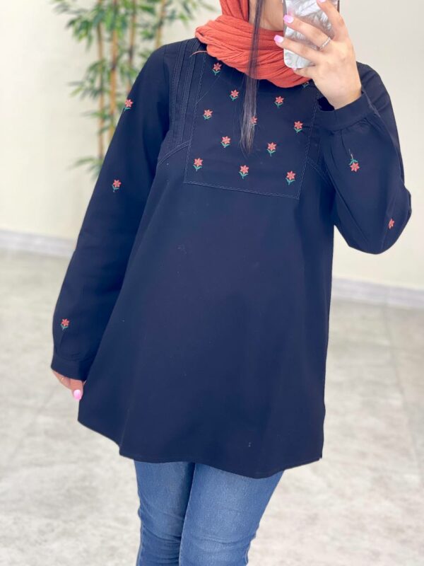 مانتو پونه مشکی
