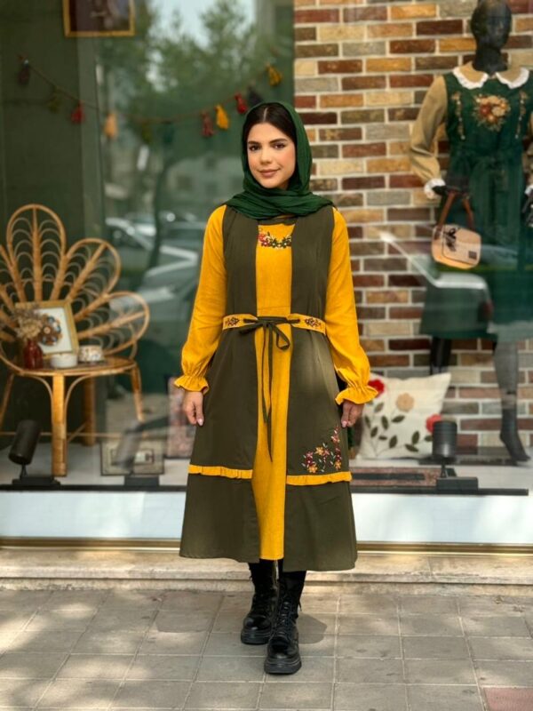 ست کاترینا پاییزه یشمی خردلی
