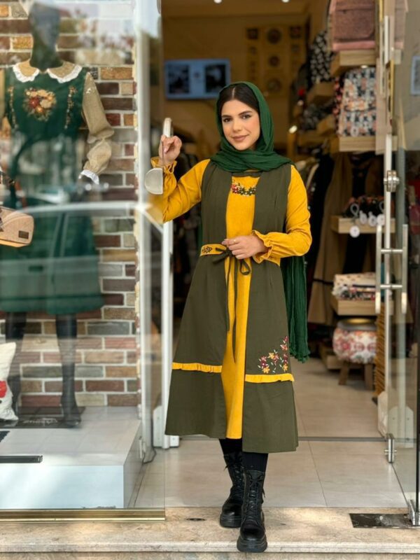 ست کاترینا پاییزه یشمی خردلی