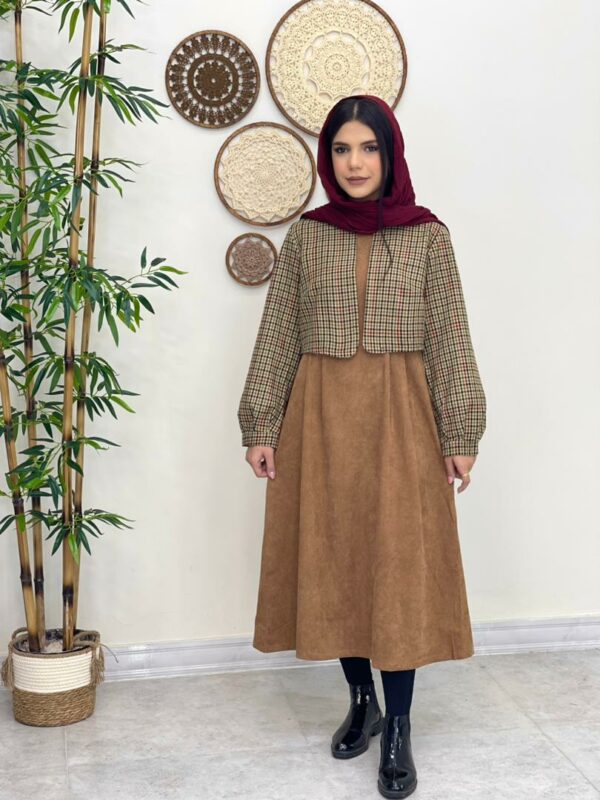 ست دو تیکه دیانا پاییزه نسکافه ای
