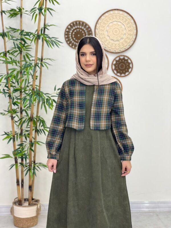 ست دو تیکه دیانا پاییزه سبز