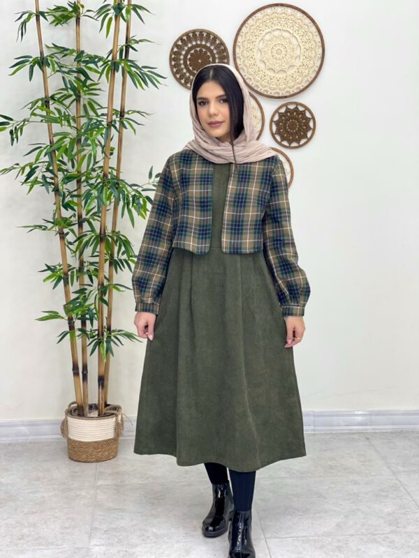 ست دو تیکه دیانا پاییزه سبز