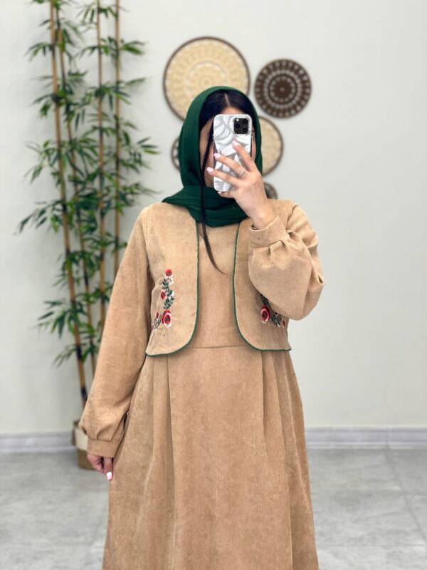 ست دو تیکه هانا کرم نسکافه ای پاییزه