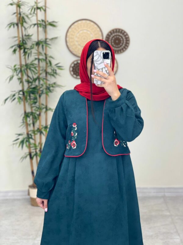 ست دو تیکه هانا آبی کله غازی پاییزه