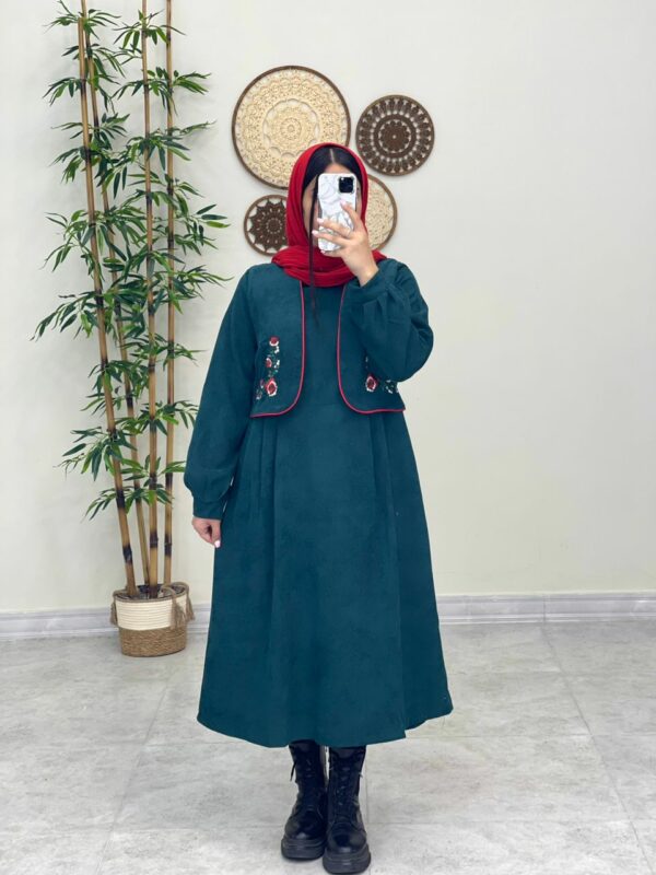 ست دو تیکه هانا آبی کله غازی پاییزه