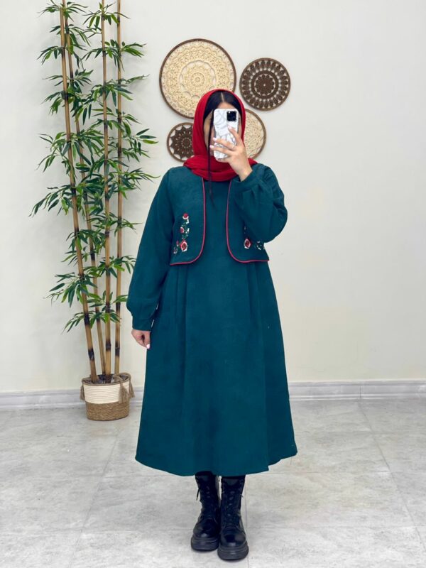 ست دو تیکه هانا آبی کله غازی پاییزه
