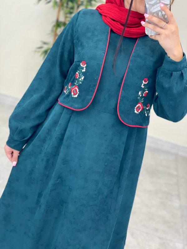 ست دو تیکه هانا آبی کله غازی پاییزه