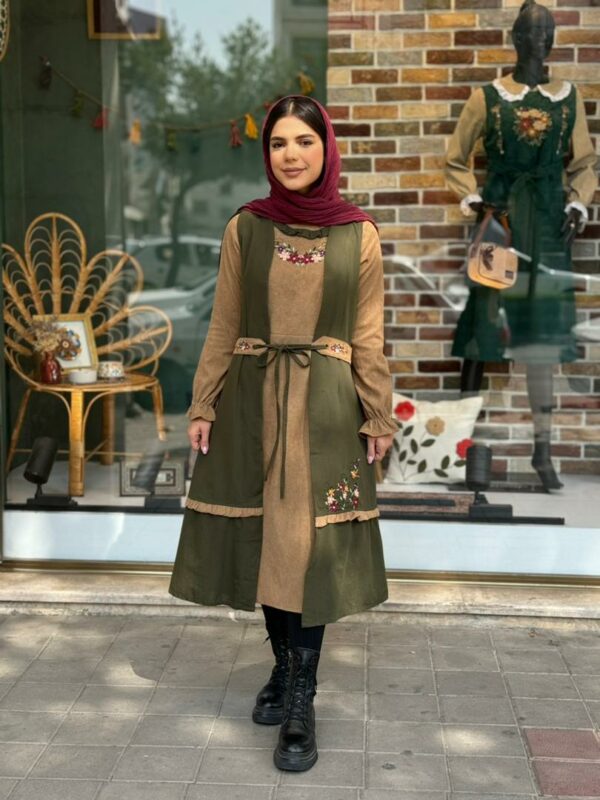 ست کاترینا پاییزه یشمی نسکافه ای