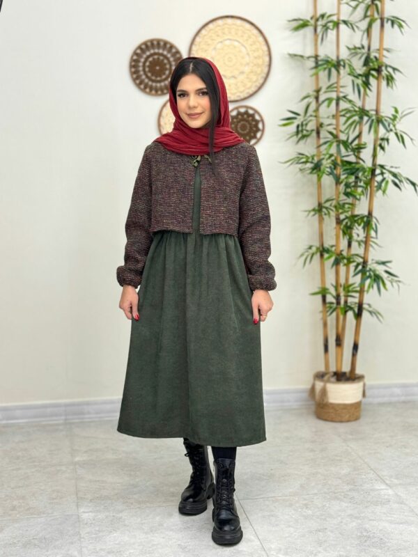 ست دو تیکه گندم یشمی