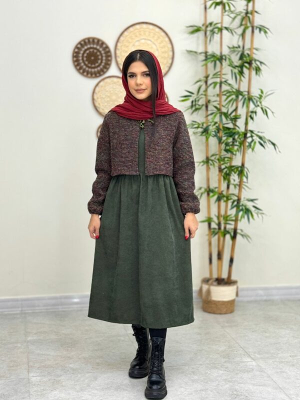 ست دو تیکه گندم یشمی