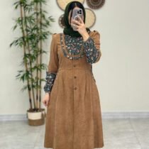 مانتو ملیسا کبریتی نسکافه ای