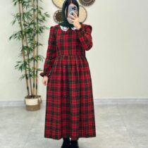 پیراهن تی تی چهارخونه