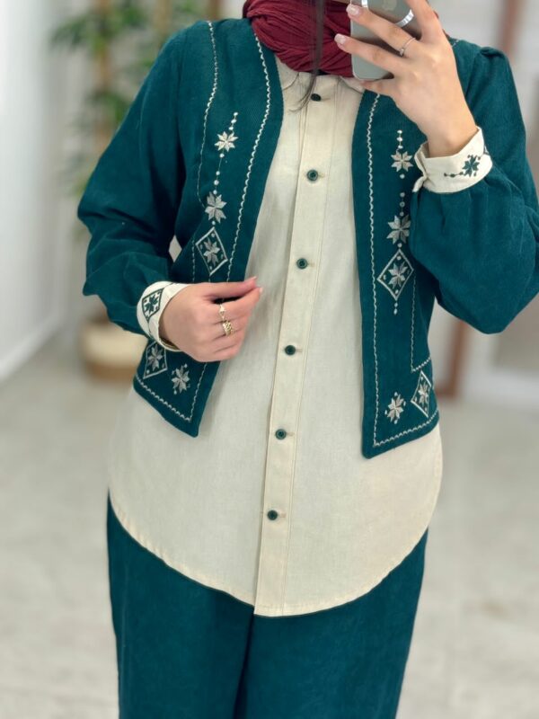ست سه تیکه دل آوا پاییزه کرم کله غازی