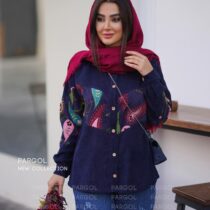 مانتو میگل سورمه ای