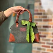 کیف دوشی ترنج سبز ارتشی