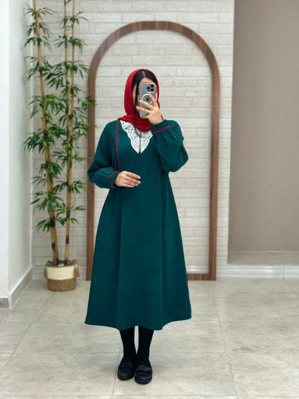 پیراهن کبریتی نیلی کله غازی