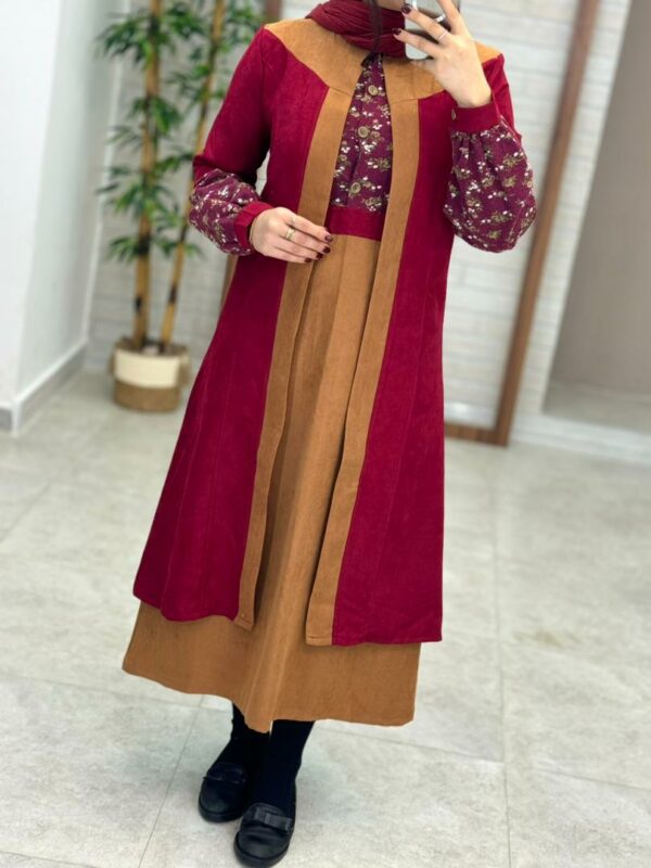 ست هورال عنابی