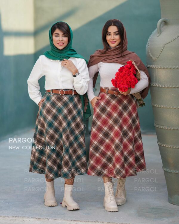 دامن تک آوین زرشکی نسکافه ای