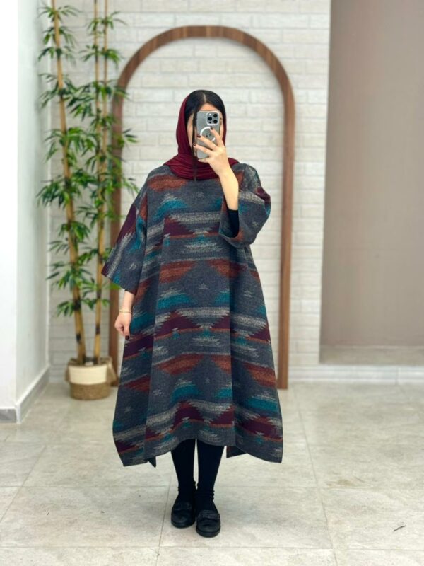 پانچ طرحدار طوسی آبی نارنجی زرشکی