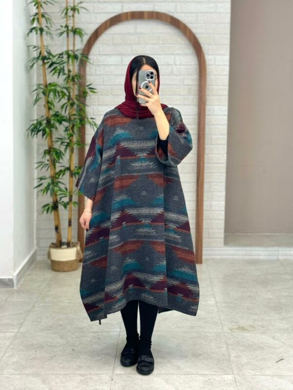 پانچ طرحدار طوسی آبی نارنجی زرشکی