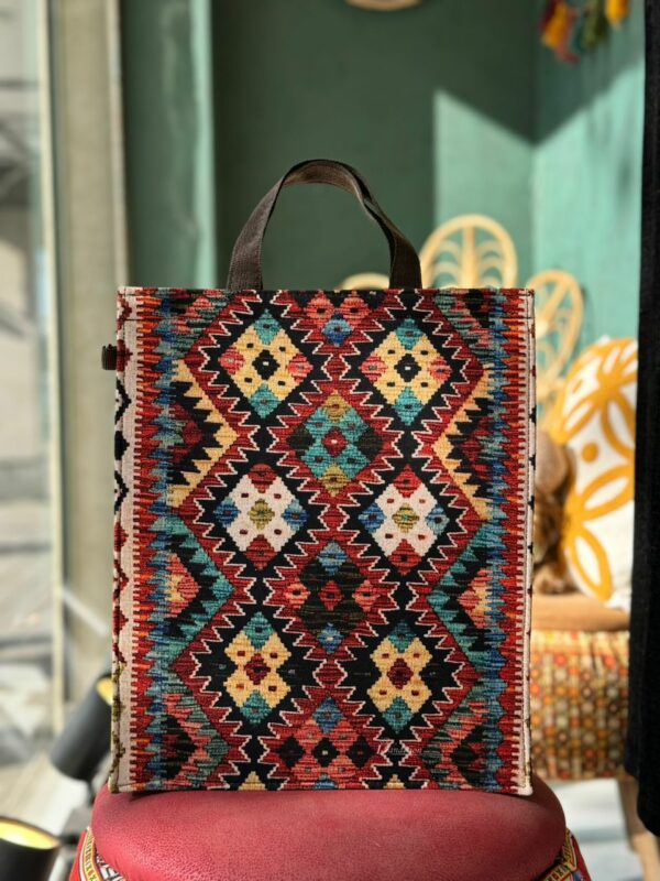 ساک دستی سرو سنتی لوزی رنگی