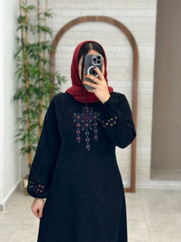 پیراهن جانا کبریتی مشکی