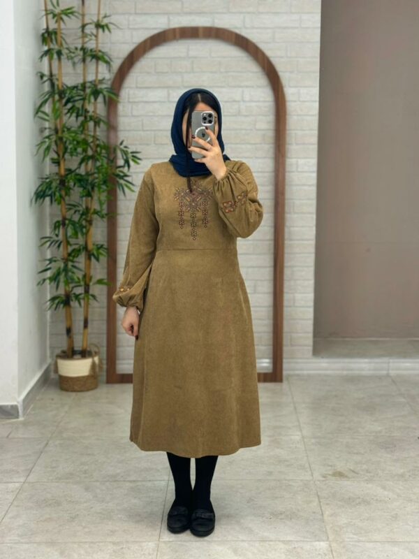 پیراهن جانا کبریتی نسکافه ای
