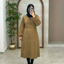 پیراهن جانا کبریتی نسکافه ای